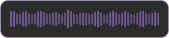 Voiceprint recording HUD